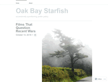 Tablet Screenshot of oakbaystarfish.com